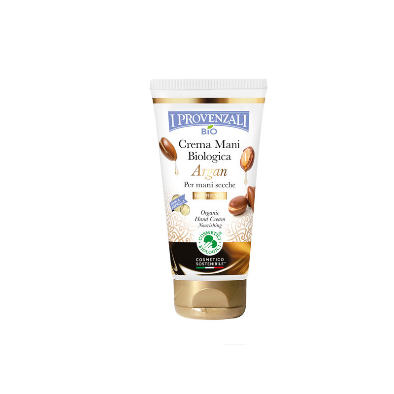 Crema mani biologica Argan I Provenzali 75ml