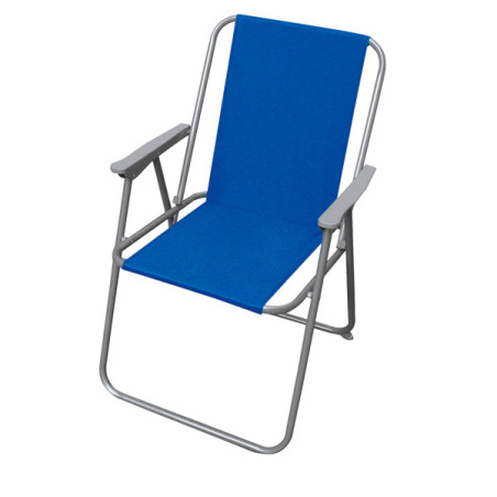 Sedia pieghevole blu Relax