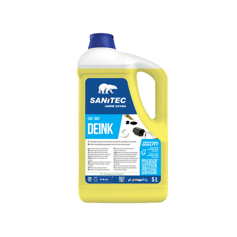 Detergente sgrassante Deink 5kg Sanitec