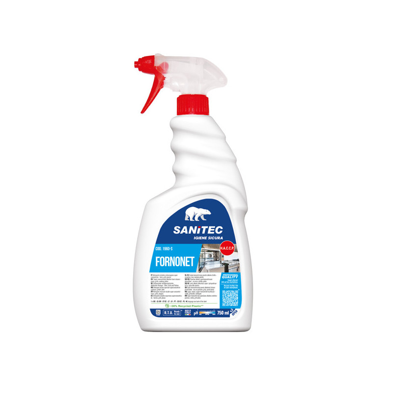 Detergente alcalino Fornonet 750ml Sanitec