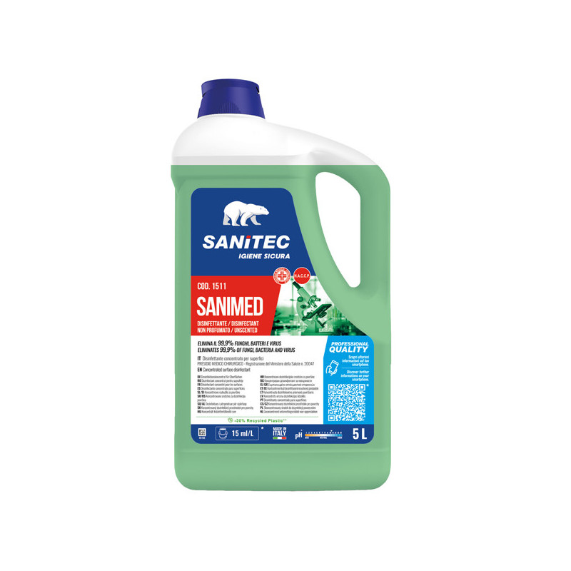 Disinfettante concentrato Sanimed 5Lt Sanitec