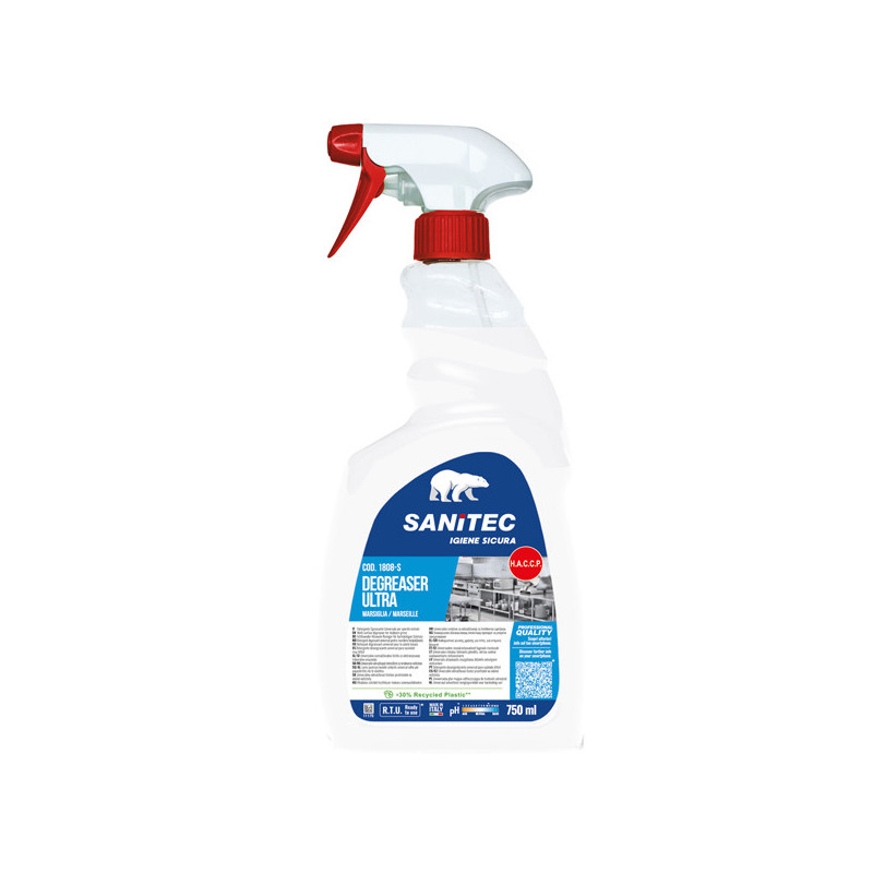 Degreaser Ultra Marseille trigger da 750ml Sanitec