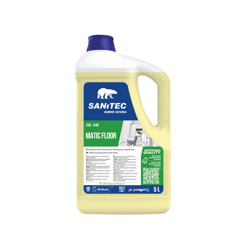 Detergente alcalino universale Matic Floor 5L Sanitec