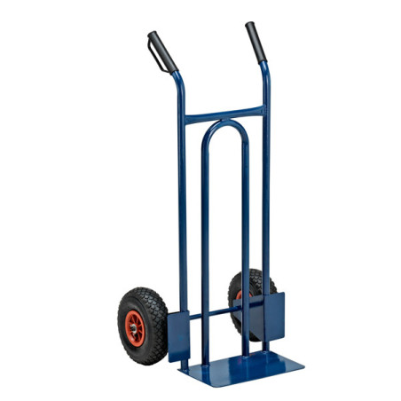 Carrello trasporto universale con ruota pneumatica portata max 200kg