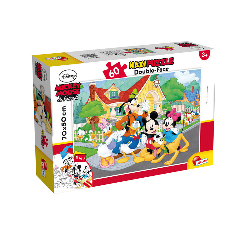 Puzzle Maxi 60pz "Disney Mickey" Lisciani