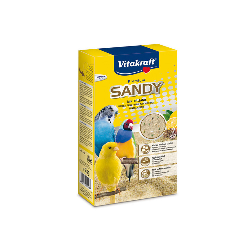 Sandy sabbia per uccellini 2,5kg