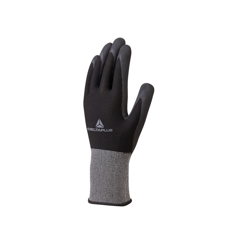 Guanto VE724NO in maglia poliestere spandex Tg. 8 col. nero