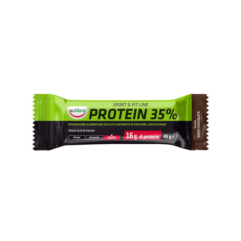 Integratore SportFit Line Protein 35 Gusto Dark Chocolate 45gr -stagionale