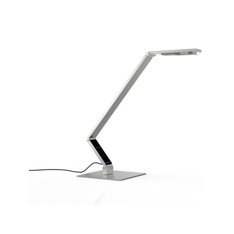 Lampada in metallo LUCTRA LINEAR da tavolo 680lm argento