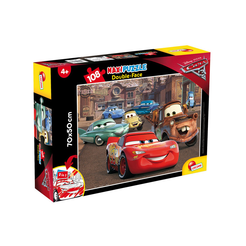 Puzzle Maxi 108pz "Cars 3 Racer" Lisciani