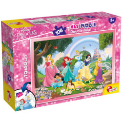 Puzzle Maxi 108pz "Princess Rainbow World" Lisciani