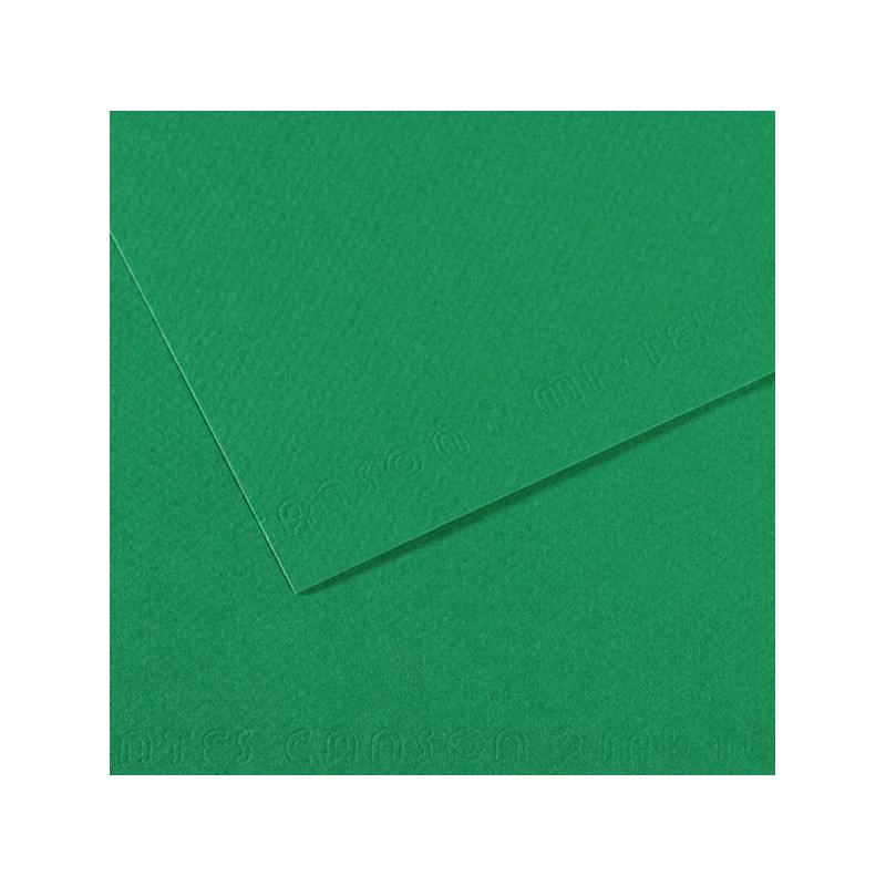 Foglio MI-TEINTES A4 cm 160 gr. 575 verde biliardo