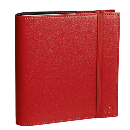 Agenda settimanale TimeLife 16x16cm rosso vermiglio 2025 Quo Vadis