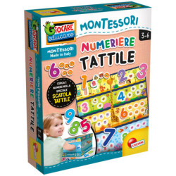 Numeriere tattile Montessori Plus Lisciani