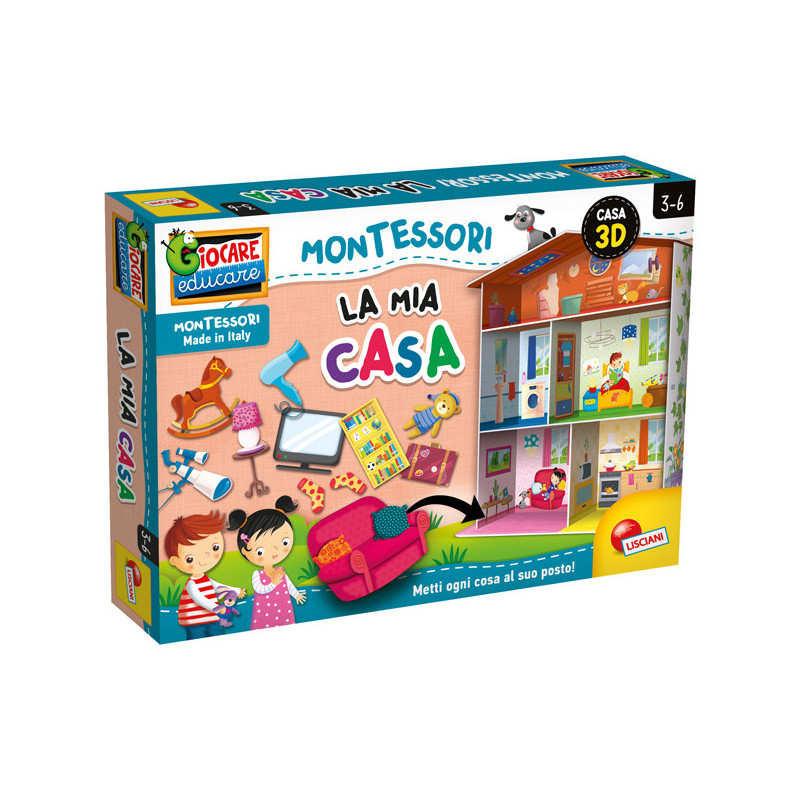 La mia casa Montessori Maxi Lisciani