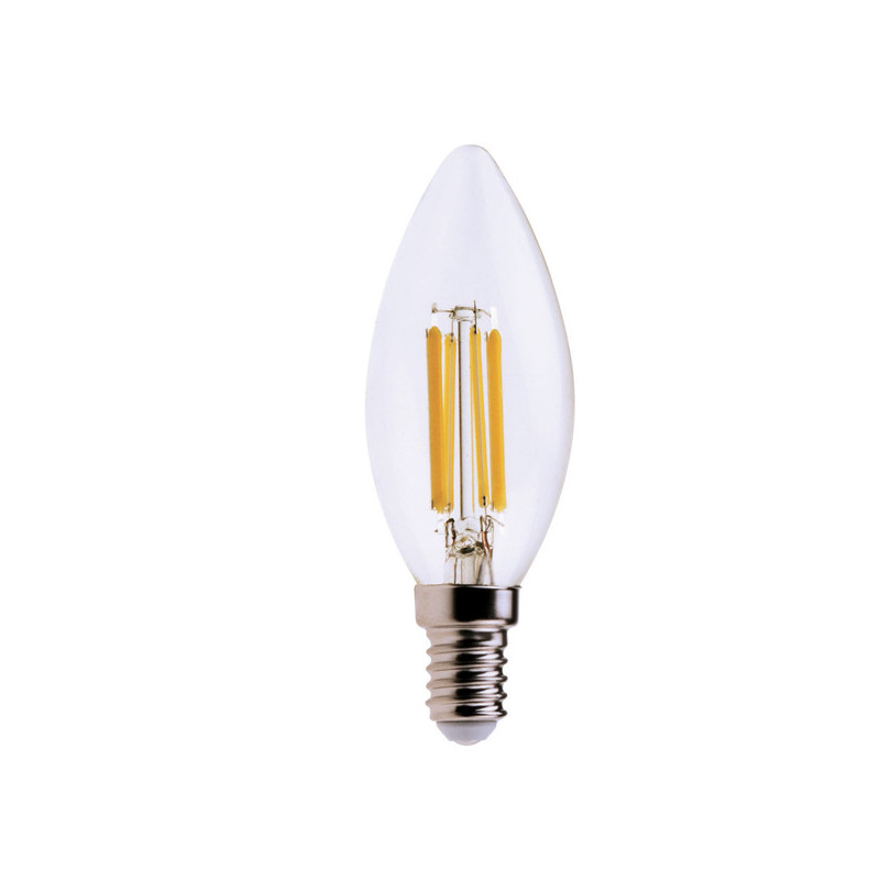 LAMPADA LED Candela 6W E14 3000K luce bianca calda