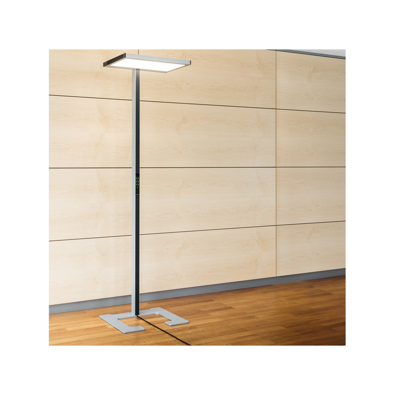 Lampada da terra Luctra Vitawork 12 SYM alluminio