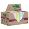 Cf 12pz blocco 70fg Post-it©SuperSticky Green 47,6x47x6mm 622R-SS12COL pastello