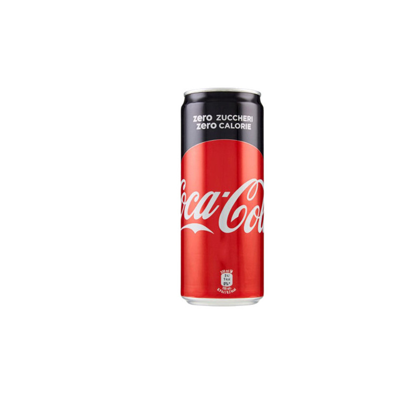 Coca Cola Zero Lattina 33cl