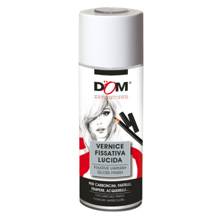 Vernice Fissativa Lucida 400ml DOM