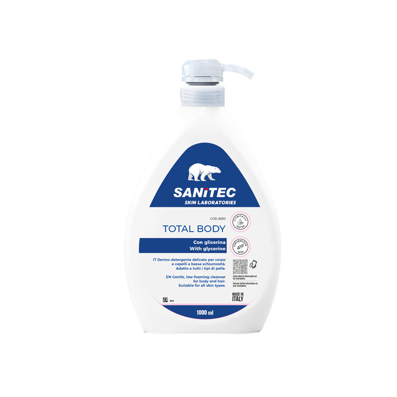 Sapone Total Body con glicerina 1Lt Sanitec