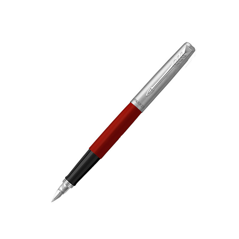 Penna stilo Jotter Original punta M fusto rosso Parker