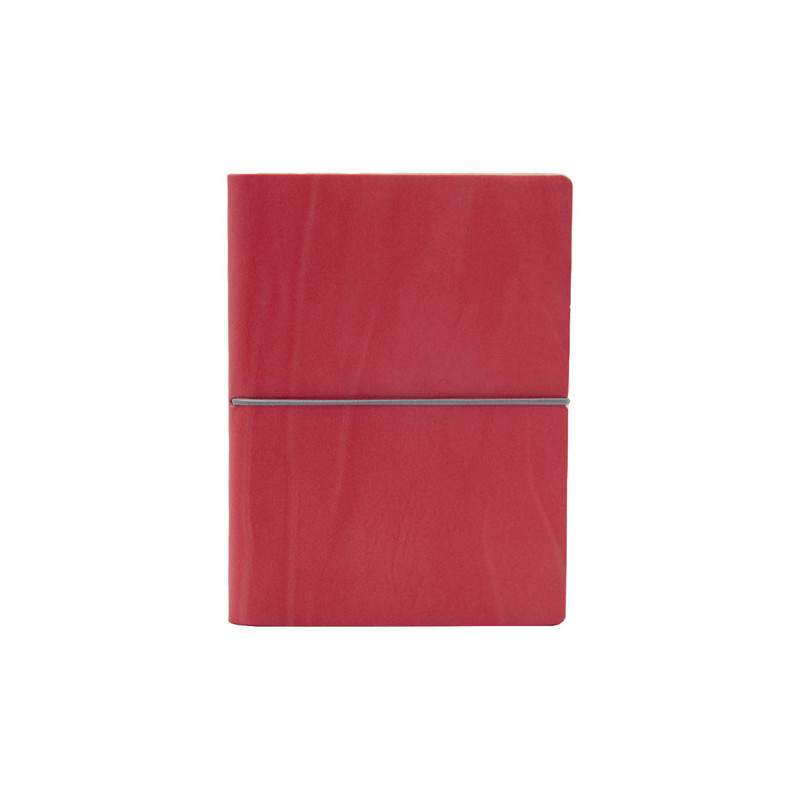 Taccuino EVO CIAK f.to 9x13cm fogli bianchi copertina rosso corallo INTEMPO