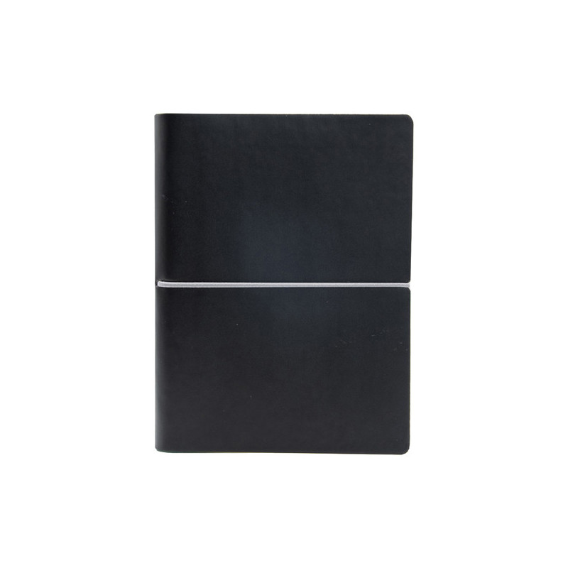 Taccuino EVO CIAK f.to 9x13cm fogli a righe copertina nero INTEMPO