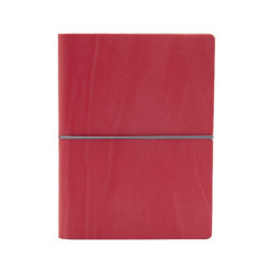 Taccuino EVO CIAK f.to 15x21cm fogli a righe copertina rosso corallo INTEMPO