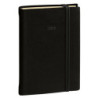 Agenda giornaliera Daily 21 Prestige 15x21cm Silk nero 2025 Quo Vadis