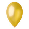 Busta 16 palloncini 26cm metal oro Big Party