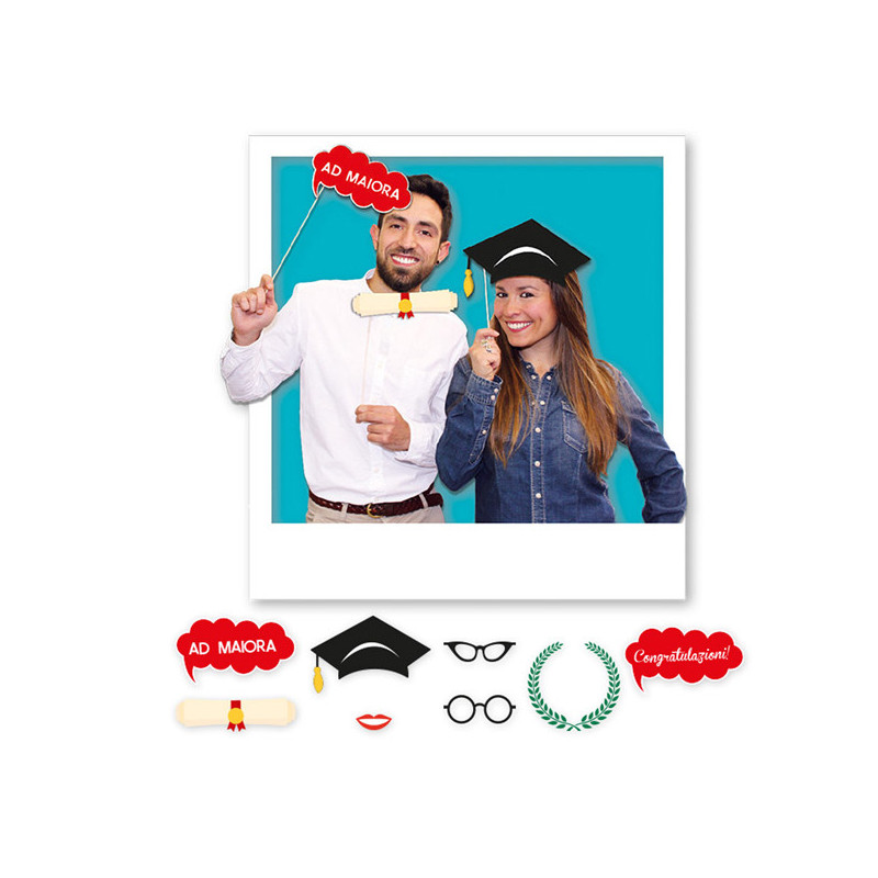 Photo Booth Laurea 8 fantasie Big Party