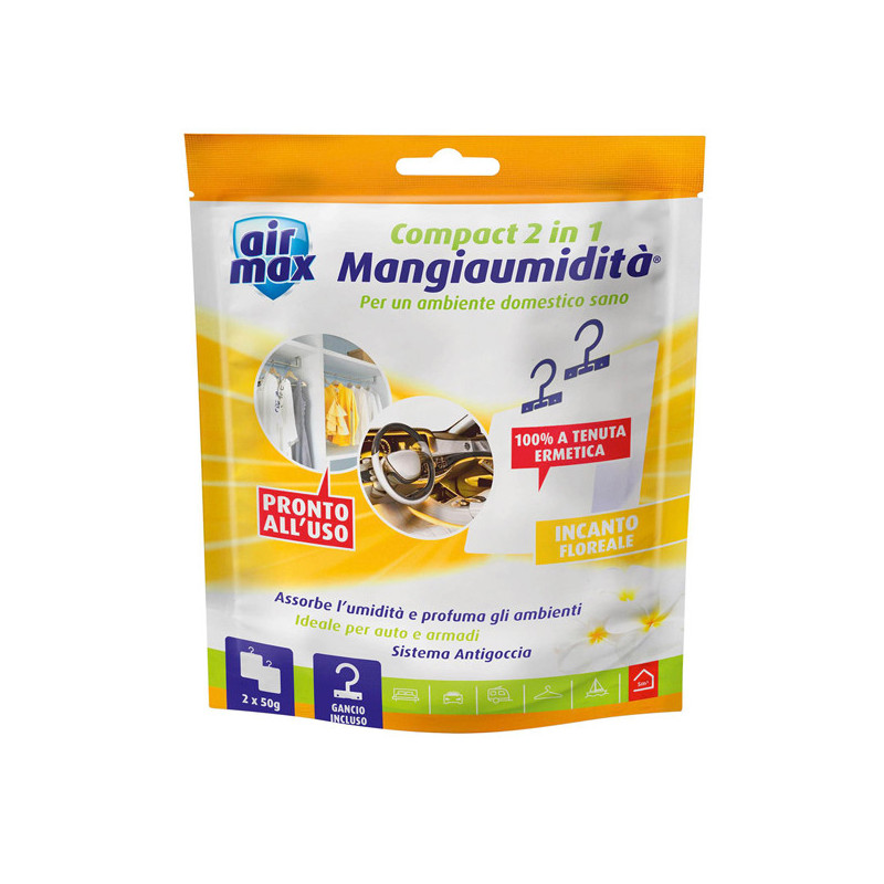 Air Max 2 mangiaumidita' appendibile Compact 2 in 1 Incanto floreale 50gr