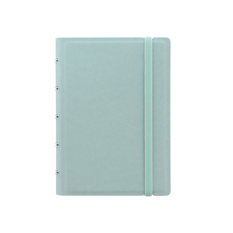 Notebook Pocket f.to 144x105mm righe 56 pag verde pastello similpelle Filofax