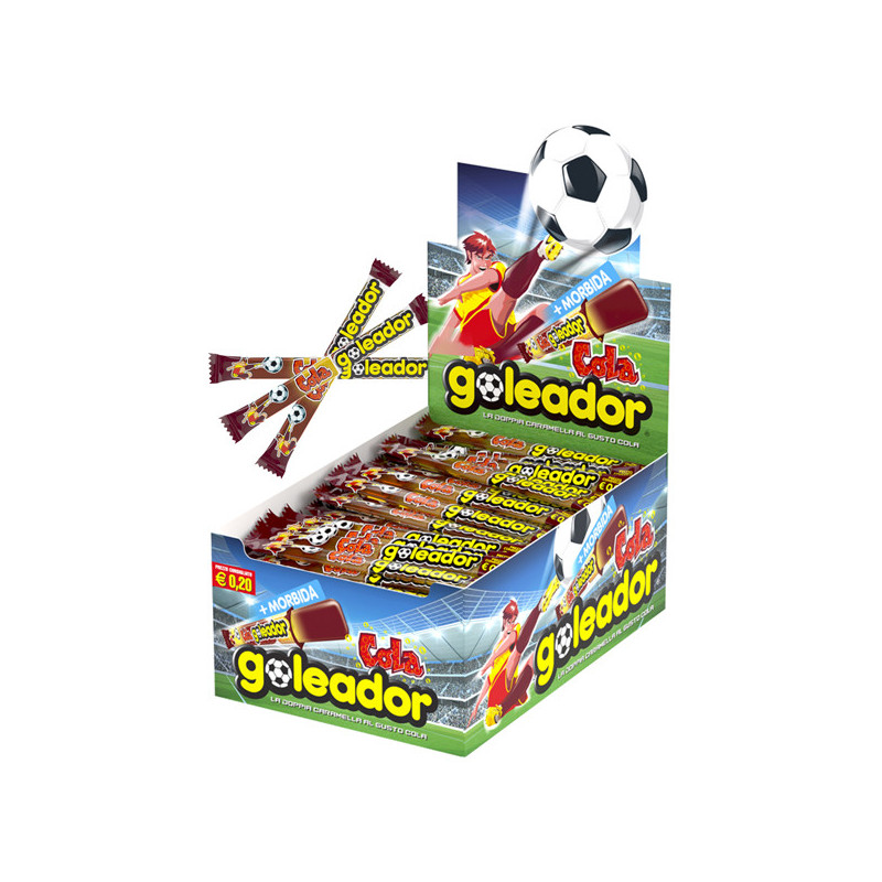 Conf 200 caramelle gommose Goleador Cola extra gusto Perfetti