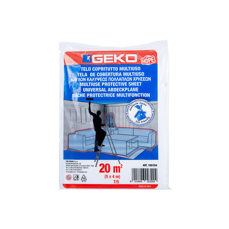 Telo HD copritutto multiuso 20mq 95/105gr Geko