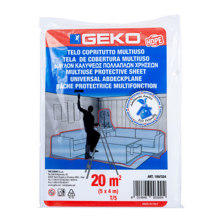 Telo HD copritutto multiuso 20mq 95/105gr Geko