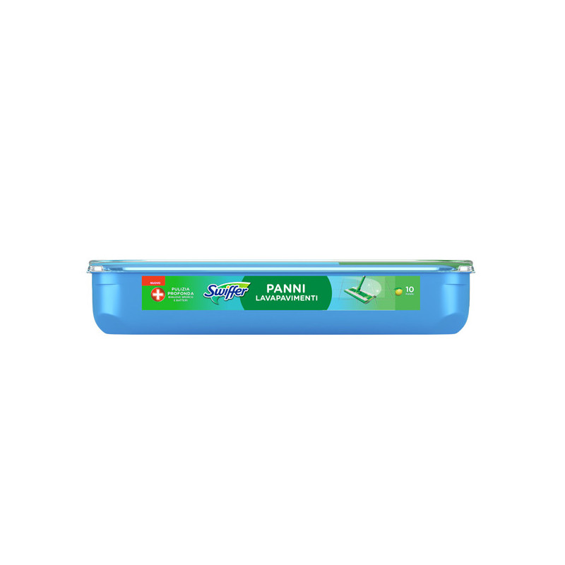 Swiffer Wet scatola 10 panni lavapavimenti