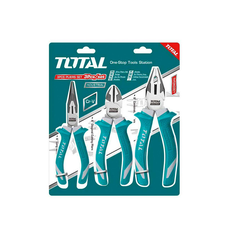 Set 3 Pinze Professionali Total