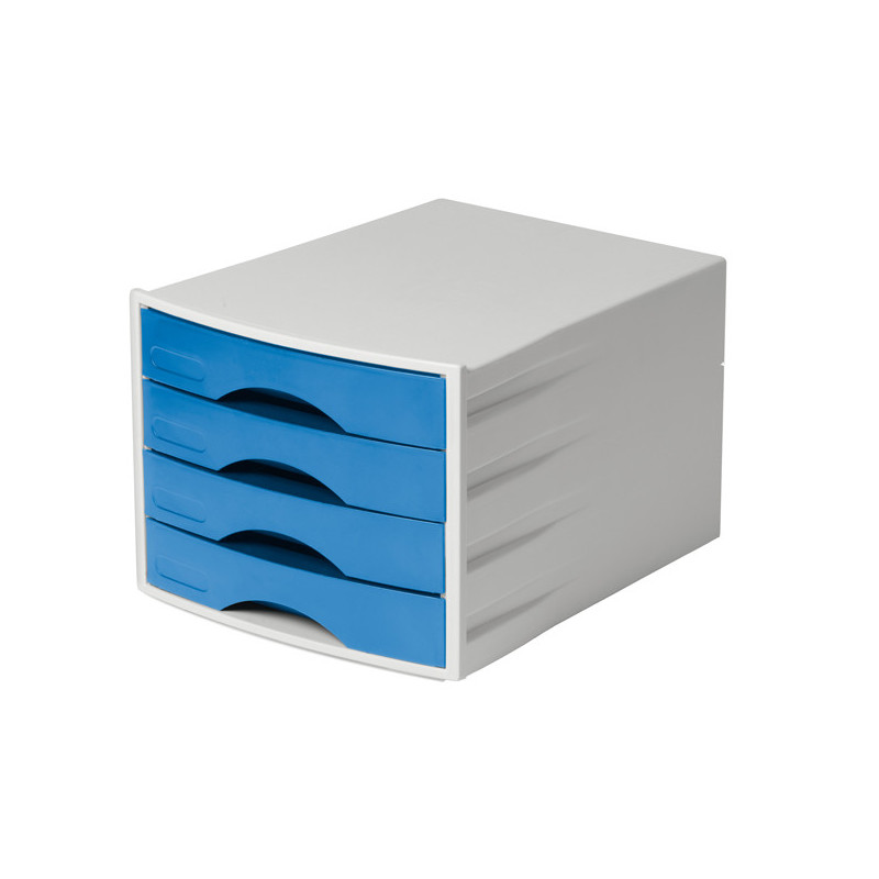 Cassettiera ECO Azzurro L290xH230xP360mm Durable