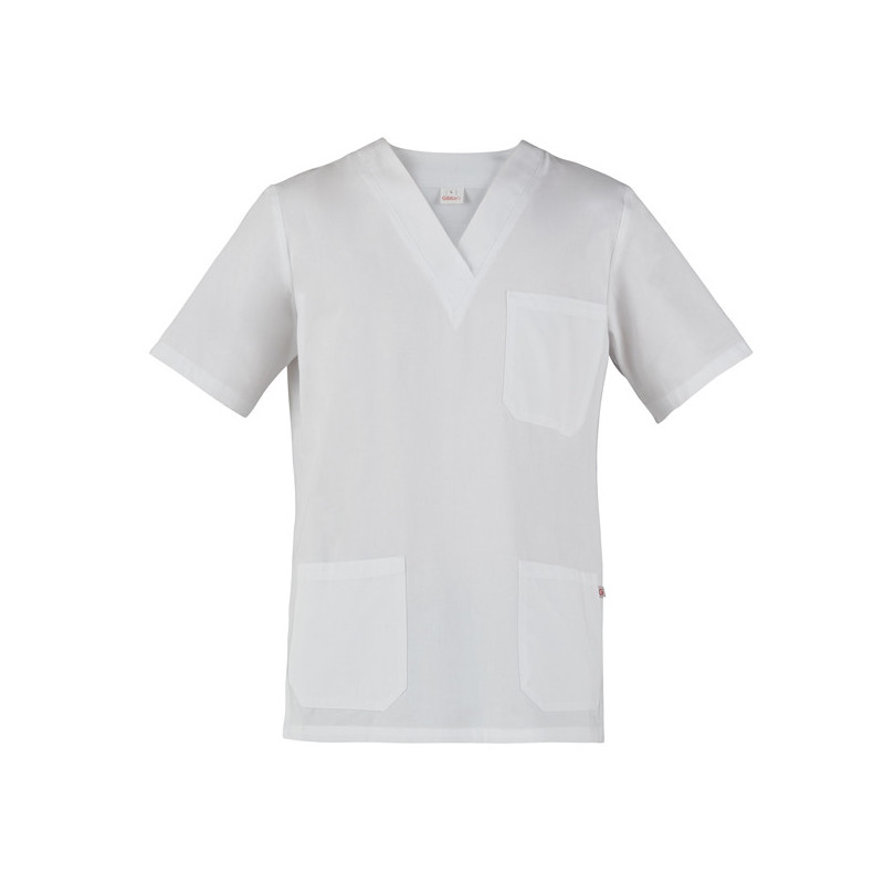 Casacca Jason a maniche corte Tg. XL bianco