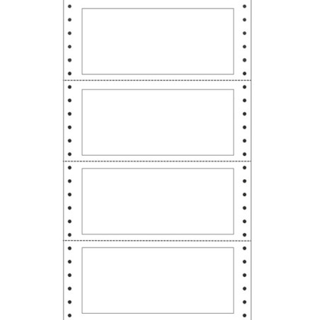 Scatola 400 etichette adesive in modulo 140x60mm TT951 per passaggi proprieta'