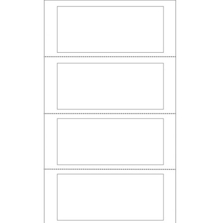 Scatola 400 etichette adesive in modulo 140x60mm TT951-2 per passaggi proprieta'