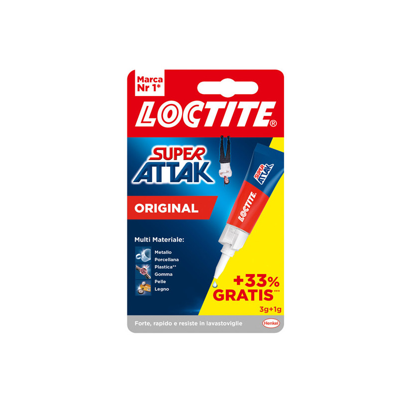 Colla Super Attak Original 3gr +1g