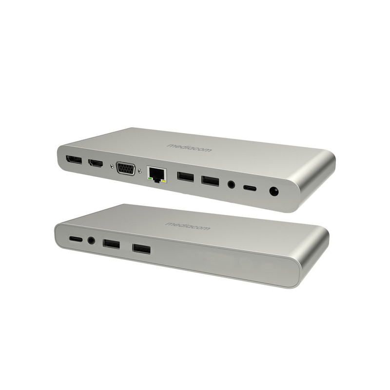 Docking station USB-C to HDMI e caricabatterie 100W Mediacom