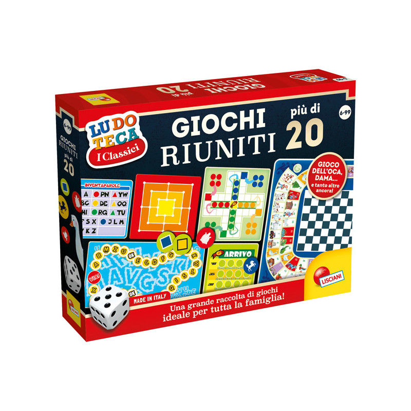 Giochi riuniti +di 20 Lisciani