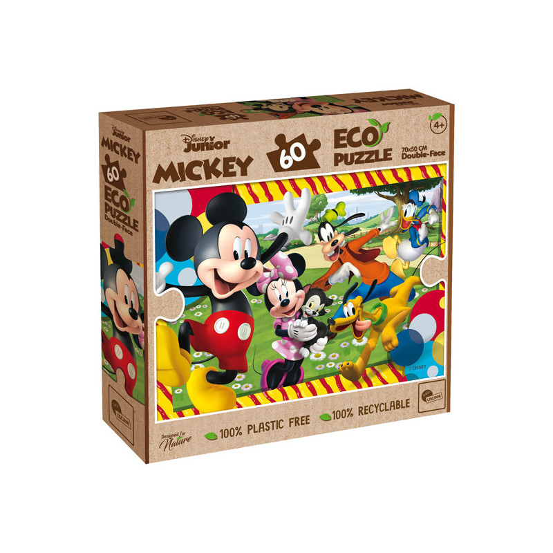 Puzzle maxi eco 60pz "Disney Mickey Mouse" Lisciani