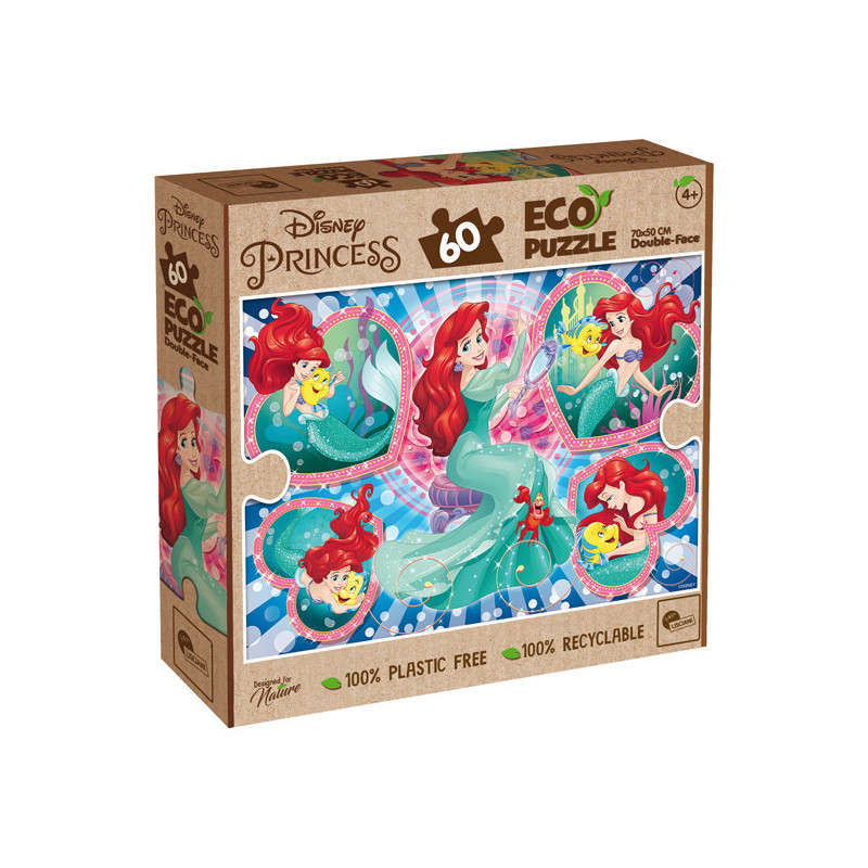 Puzzle maxi eco 60pz "Disney Little Mermaid" Lisciani