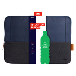 LISBOA 16" LAPTOP SLEEVE - BLUE- Trust