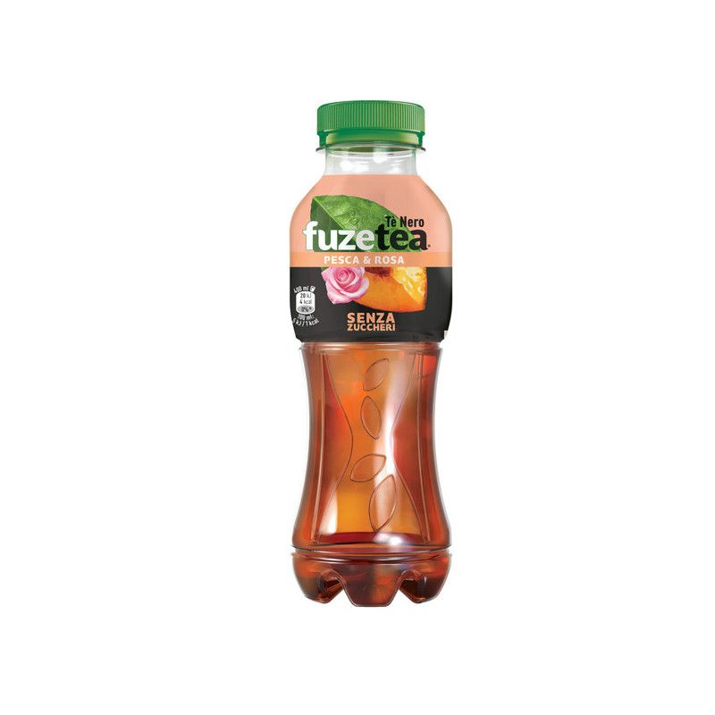 Fuze Tea bottiglia 400ml gusto Pesca Zero